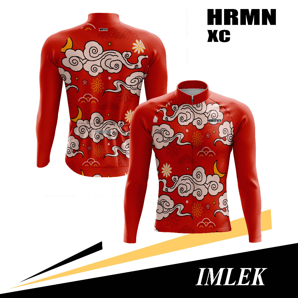 Jersey Road Bike / Jersey Roadbike - HRMN Tema Imlek LS