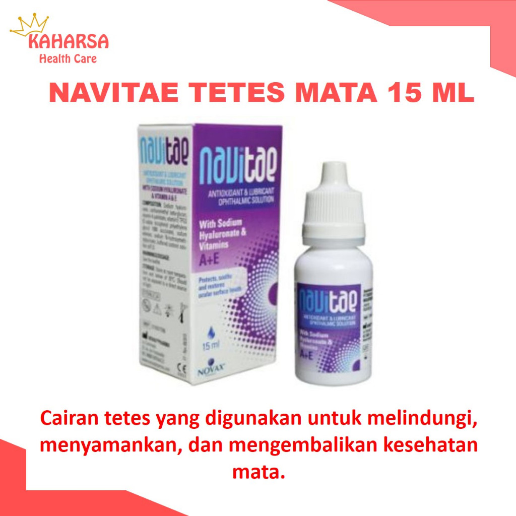Navitae 15 mL Tetes Mata Bervitamin A E