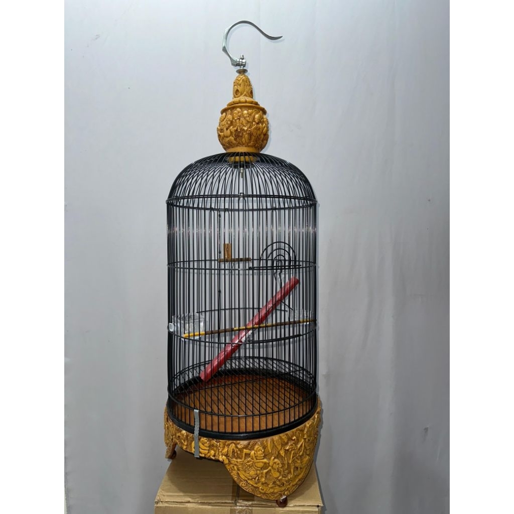 Sangkar Lovebird/Kandang Love Bird Kapsul Fiber Tebal