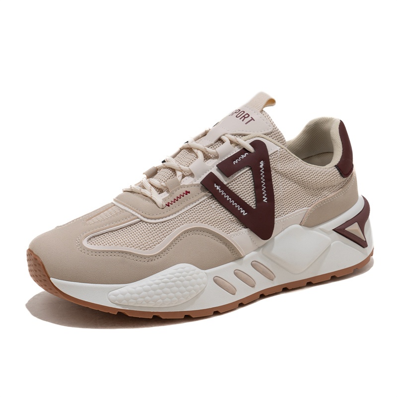 N105 XINBAINIU Sepatu Sneakers Pria Sport Olahraga Anti Licin Tinggi 5/10cm