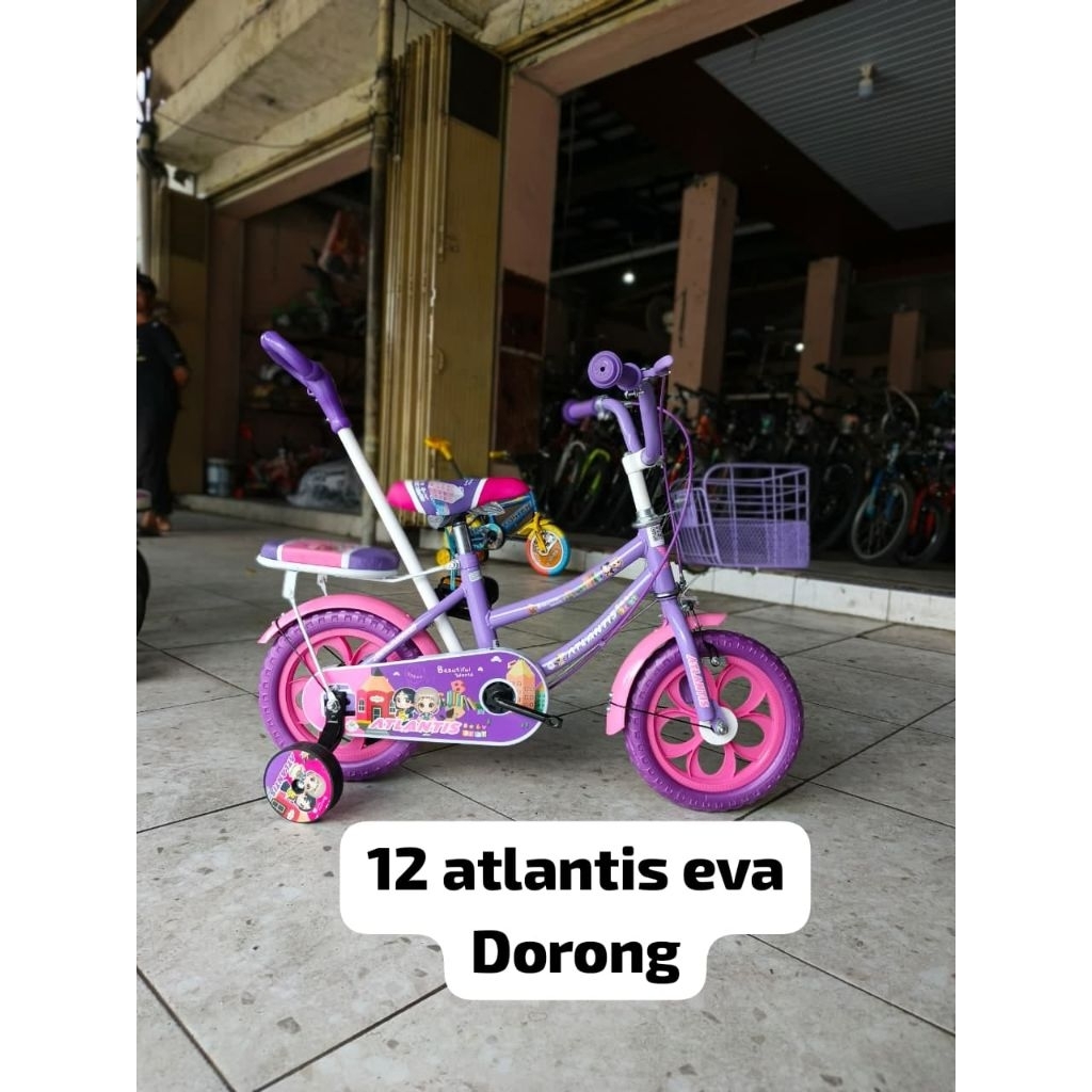 SEPEDA ANAK DORONG USIA 2-5 TAHUN, PEREMPUAN LAKI LAKI