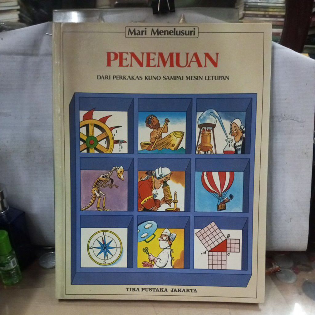 buku pengetahuan anak , mari menelusuri , penemuan .