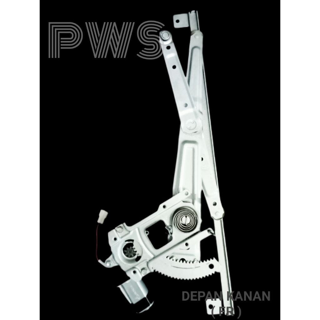 Regulator/Stang (set) Power Window Mitsubishi Kuda Depan Kanan ( FR ) Original.