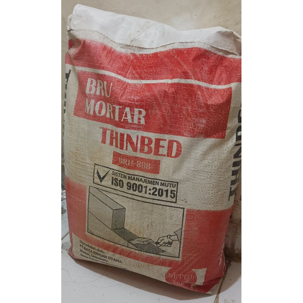 Thinbed Bru mortar hebel acian per 1 KG