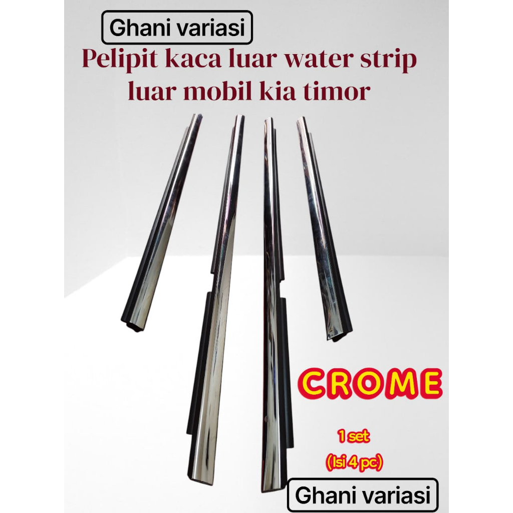 karet pelipit kaca luar water strip kaca mobil kia Timor