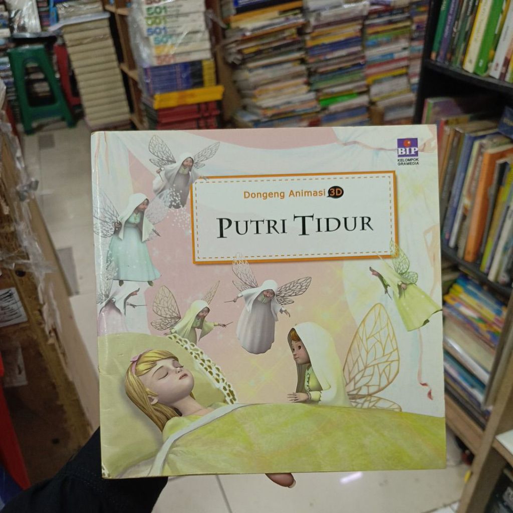 Buku Dongeng Animasi 3D PUTRI TIDUR