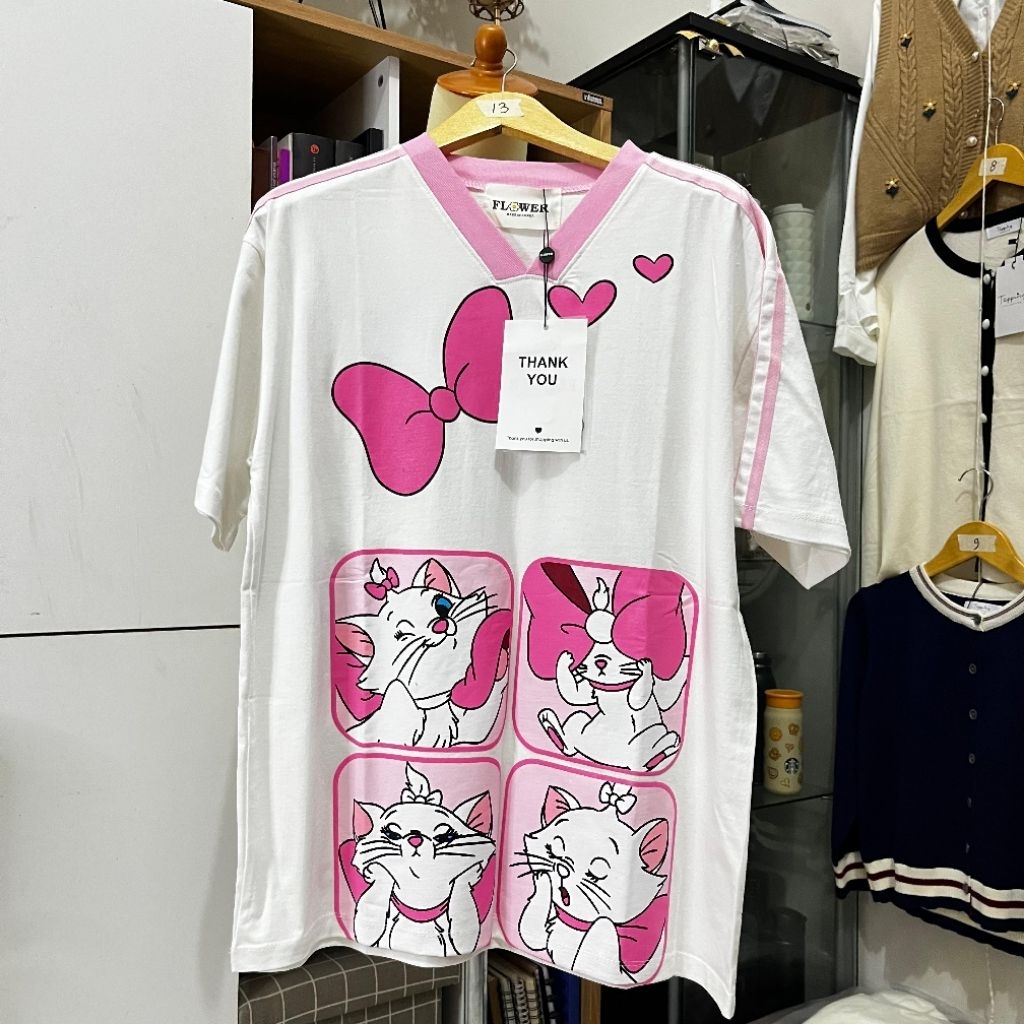 Kaos Oversize Flower BKK