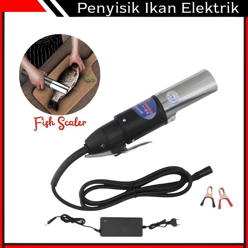 Pembersih Sisik Ikan Elektrik Fish Scale Remover Peeler Penyisik Ikan Portable