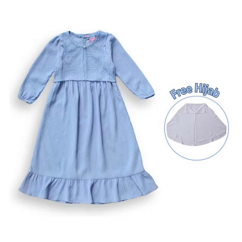 Gamis Anak Perempuan Rodeo Junior size 12 (New)