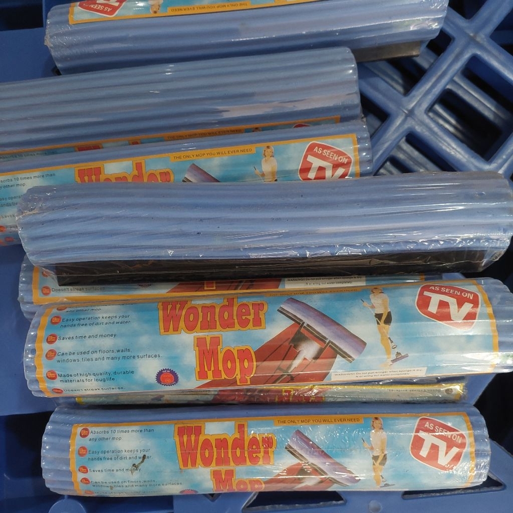 Refil Pel Spon PVA Biru Wonder Busa