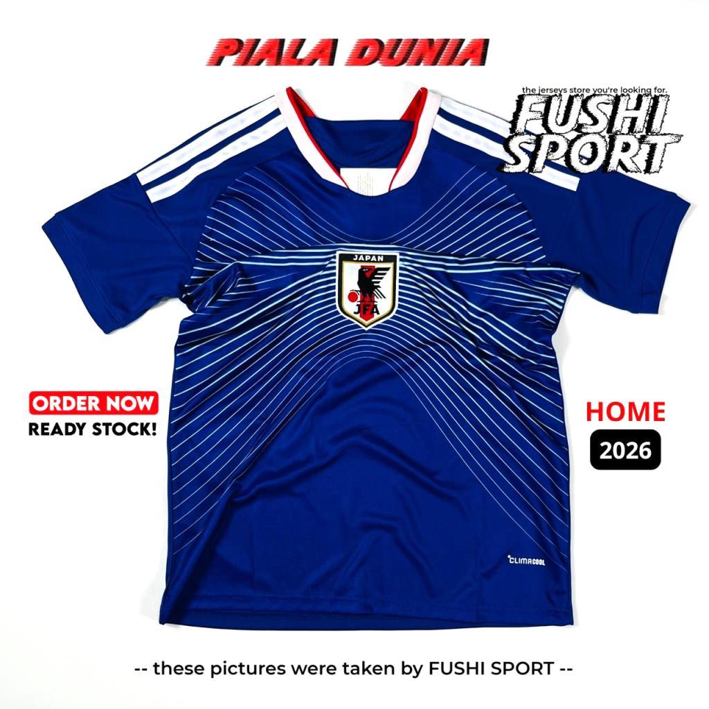 Jersey Baju Bola 2026 Jepang Home Piala Dunia Full Patch NEW