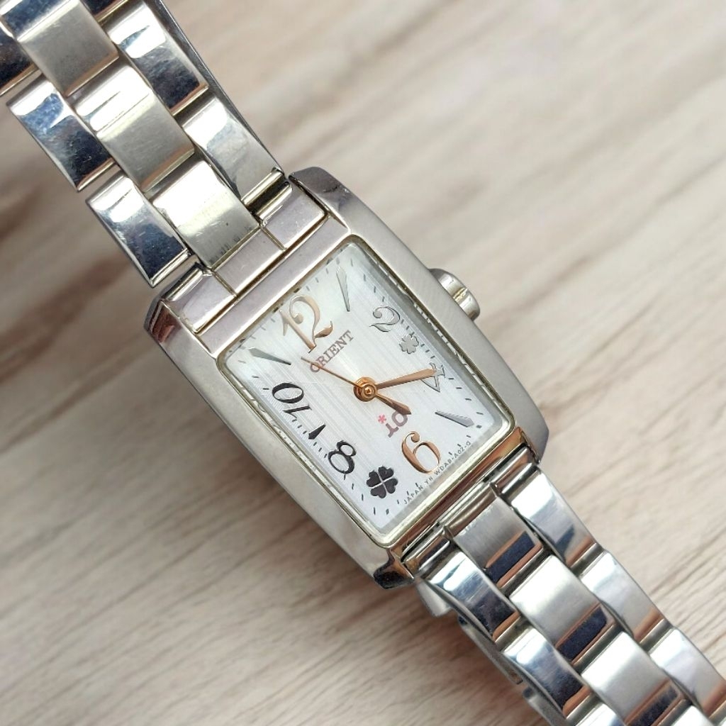 Jam Tangan Wanita - Orient Tank Beautiful Ladies Watch (Bonus Strap Leather)