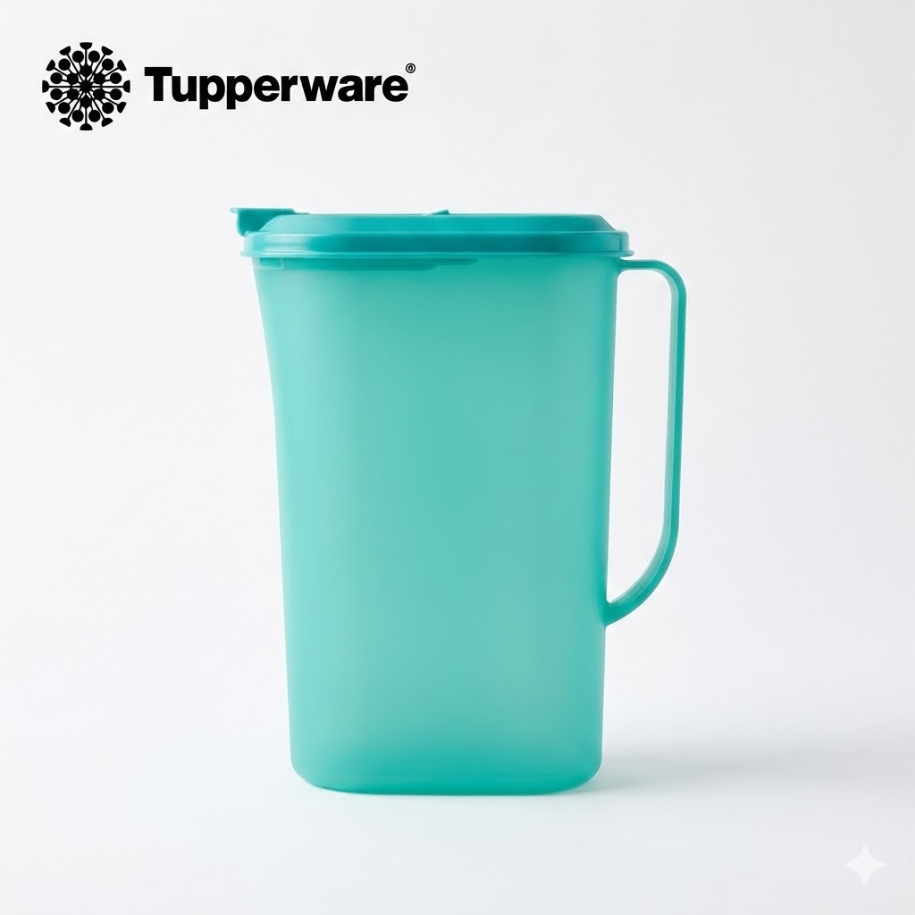 Tupperware Fridge Jug 2L Biru