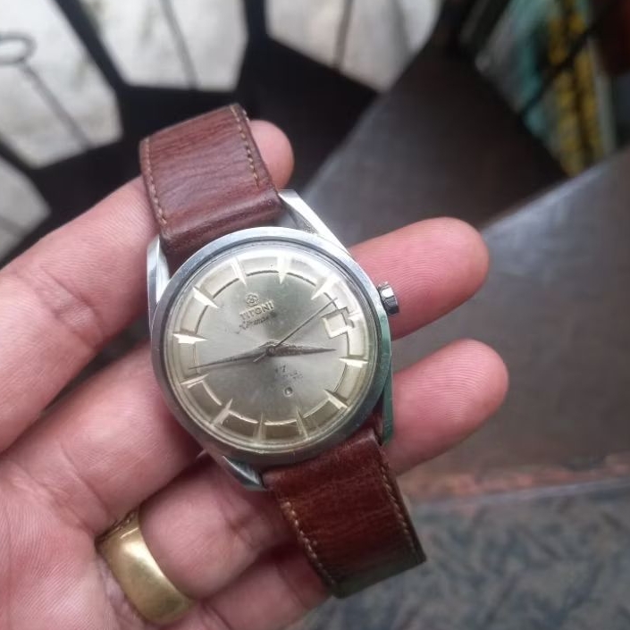 jam tangan titoni 77 airmaster vintage rare