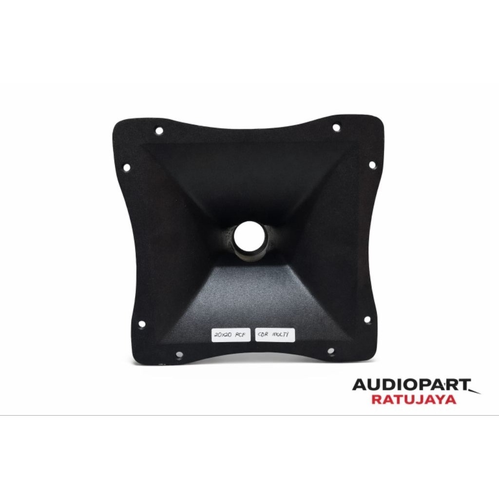 HORN TWETER 20X20 RCF UNTUK TWETER DRAT DAN BAUT ( BAHAN COR ALMUNIUM )