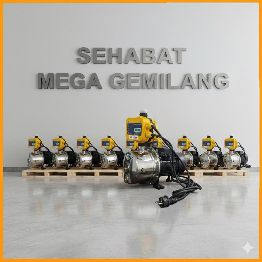 Mesin Pompa Air Dorong Dab BS 370 SS Booster Pump