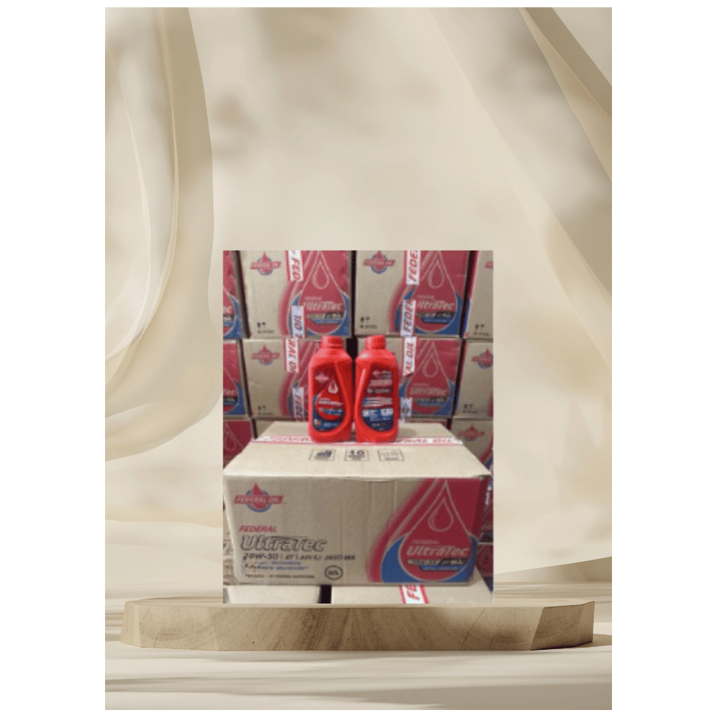 1 DUS ISI 24 BOTOL OLI FEDERAL ULTRATEC 0,8L