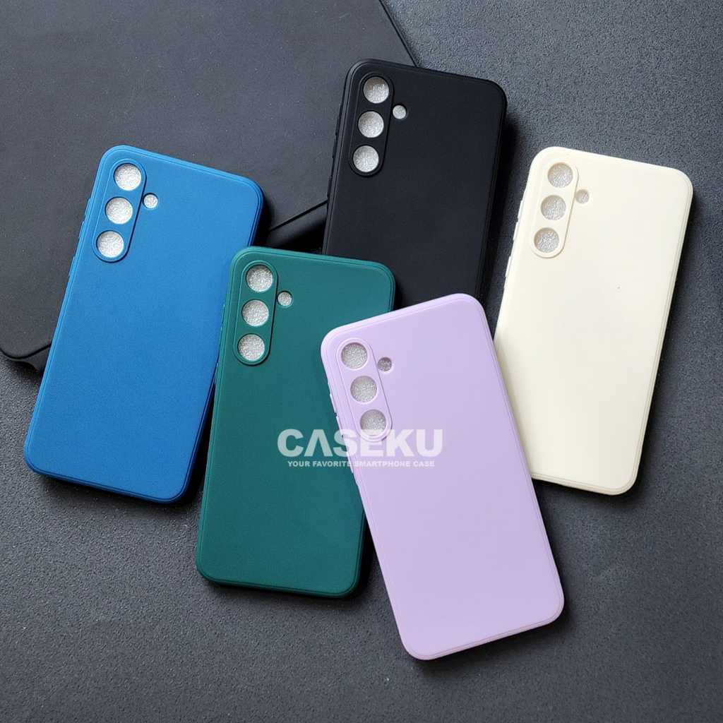 Samsung S24 Samsung S24 FE Samsung S24 Plus Samsung S24 Ultra Softcase Macaron Square / Case Square 