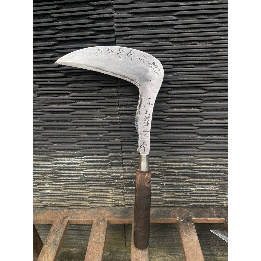 sabit arit rumput pengaritan bahan baja isen