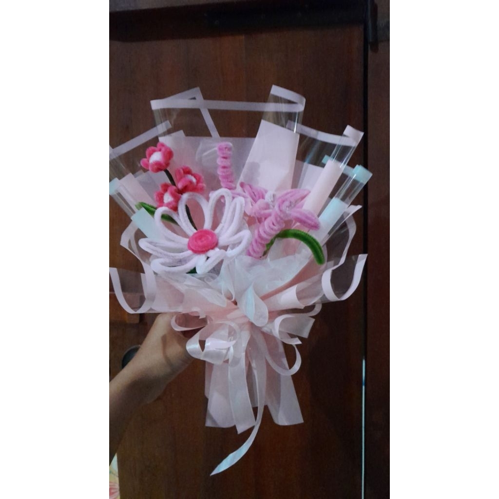 bouquet.kawat.bulu