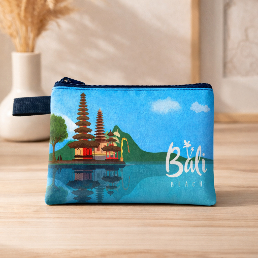 Produsen [GROSIR] Dompet Koin Souvenir Unik | Dompet Koin Coin Lucu Resleting Wanita Oleh Oleh Bali