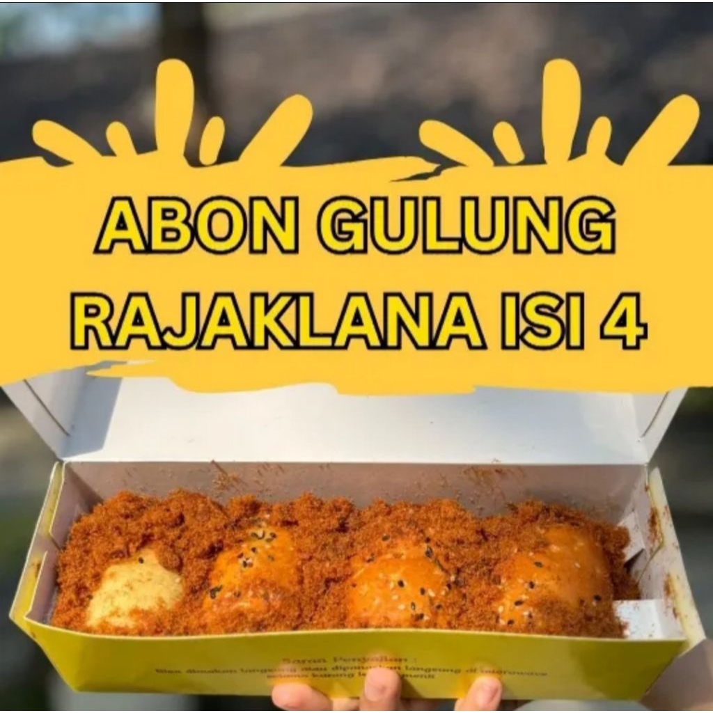 ABON GULUNG RAJAKLANA MAKANAN CEMILAN ROTI OLEH-OLEH JOGJA