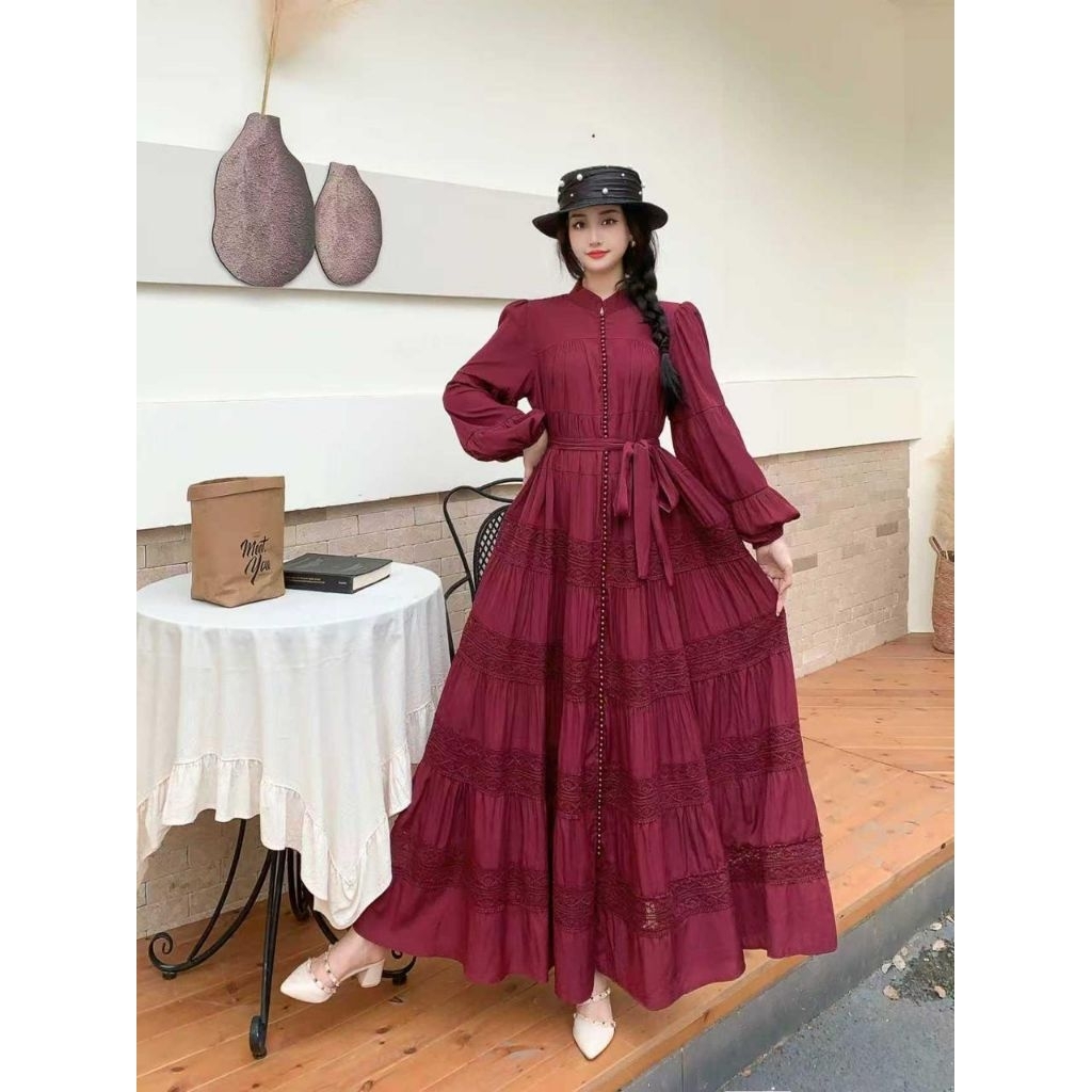 Dress Bangkok kancing seribu by MJS