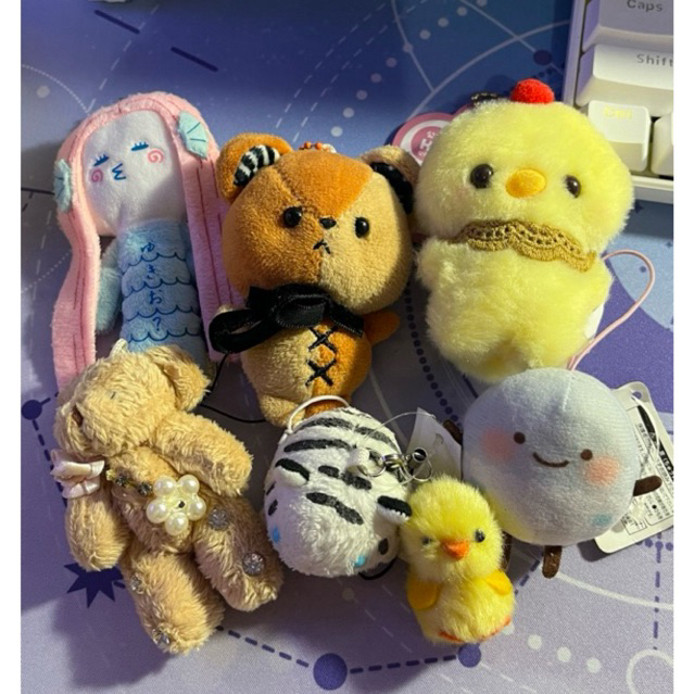 Ganci upil yell sukuto sumiko yukio teddy keychain