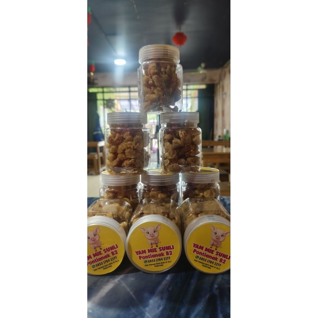 Lemak babi kriuk/bak yu phok