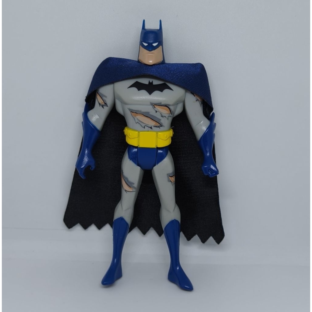 DC JLU Batman animated battle damage. loose original