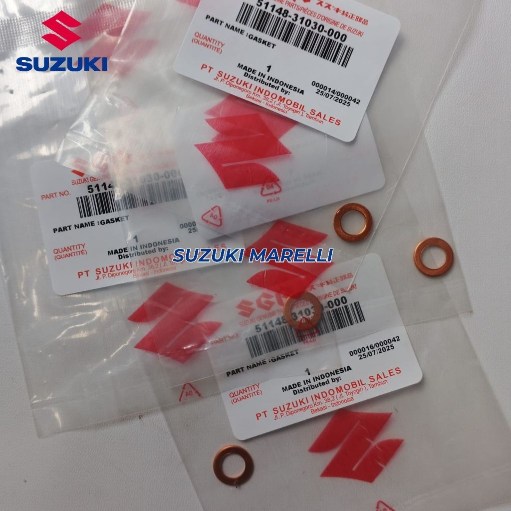 RING TEMBAGA SULING AS SHOCK DEPAN LEST ORIGINAL SGP