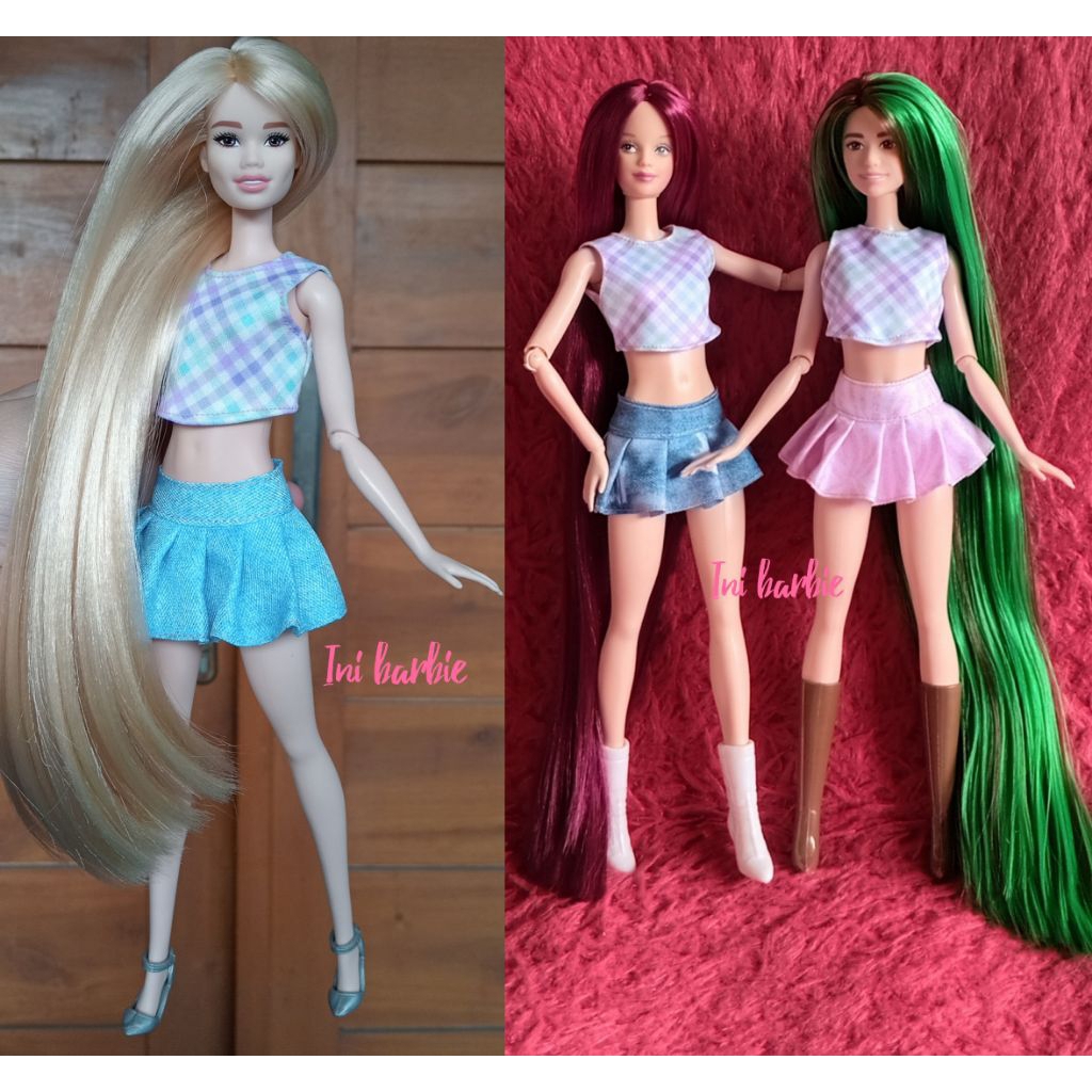 Boneka barbie mattel ori preloved (Pivotal tangan)