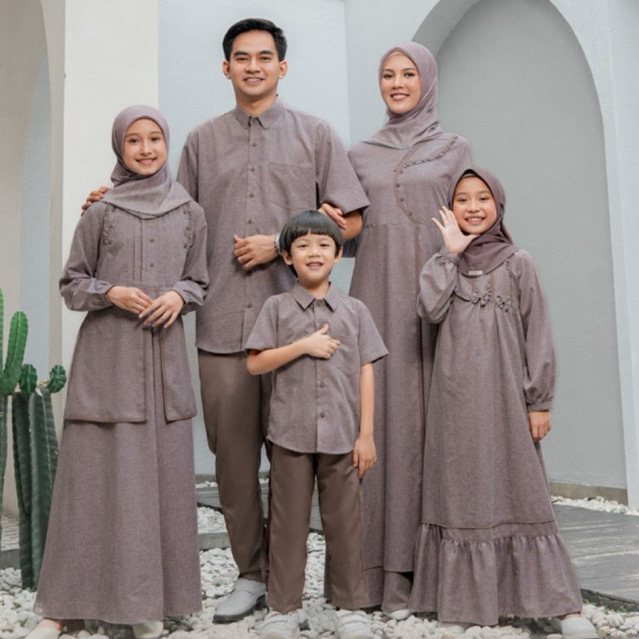 SEPLY EKSIS 285 PLUM HAZE Sarimbit Keluarga 2025 Gamis Meyra 378 379 Selia 181 Koko Kaseo 255