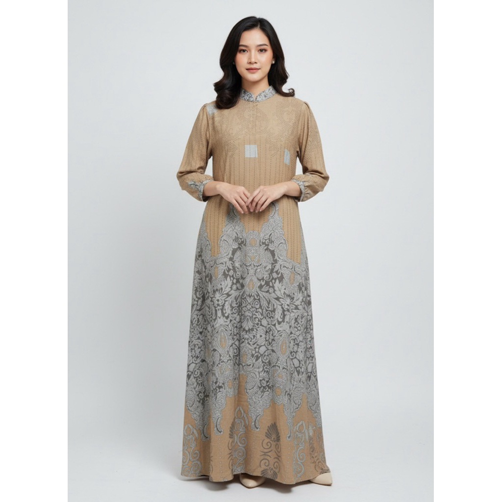Gamis Batik Modern Premium