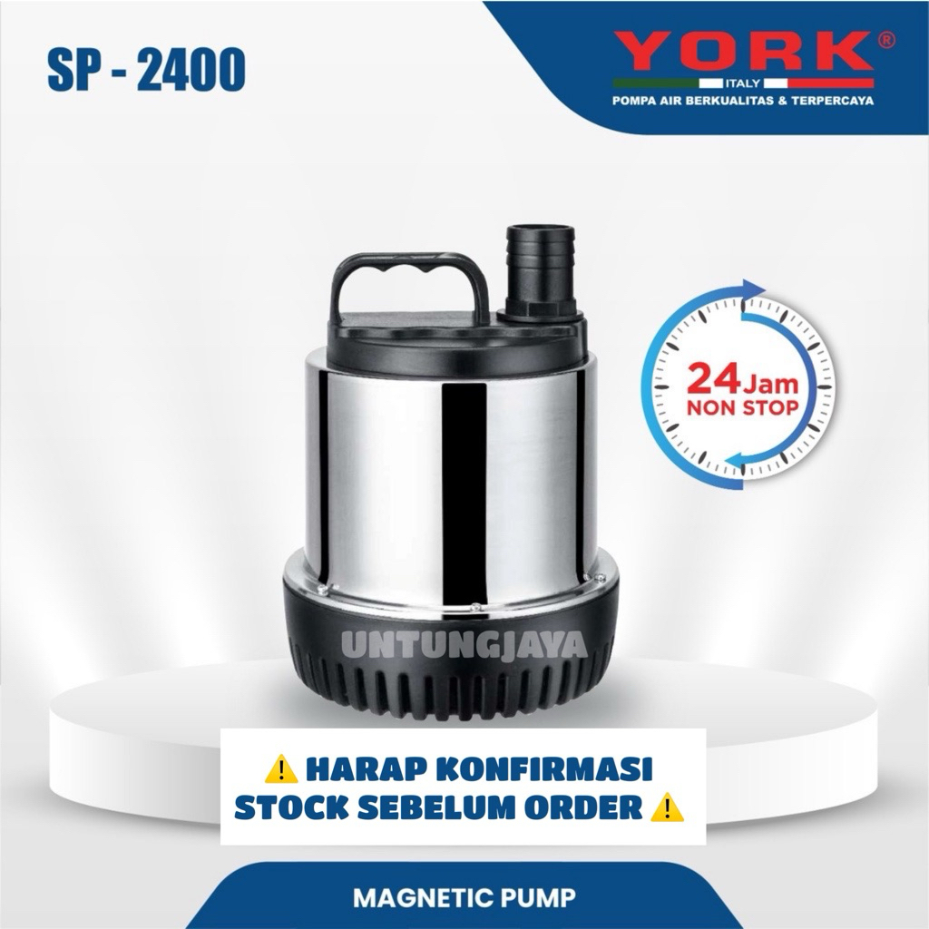 POMPA CELUP MAGNETIC PUMP YORK YRK SP 2400 // POMPA CELUP POMPA SUBMERSIBLE YORK SP 2400 Cocok untuk