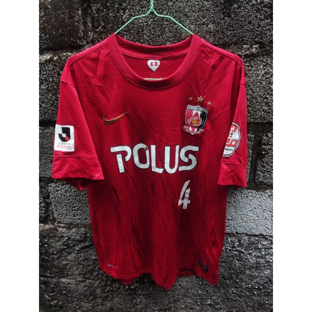 Jersey nik* urawa reds diamond 2013 2014 home j-league original