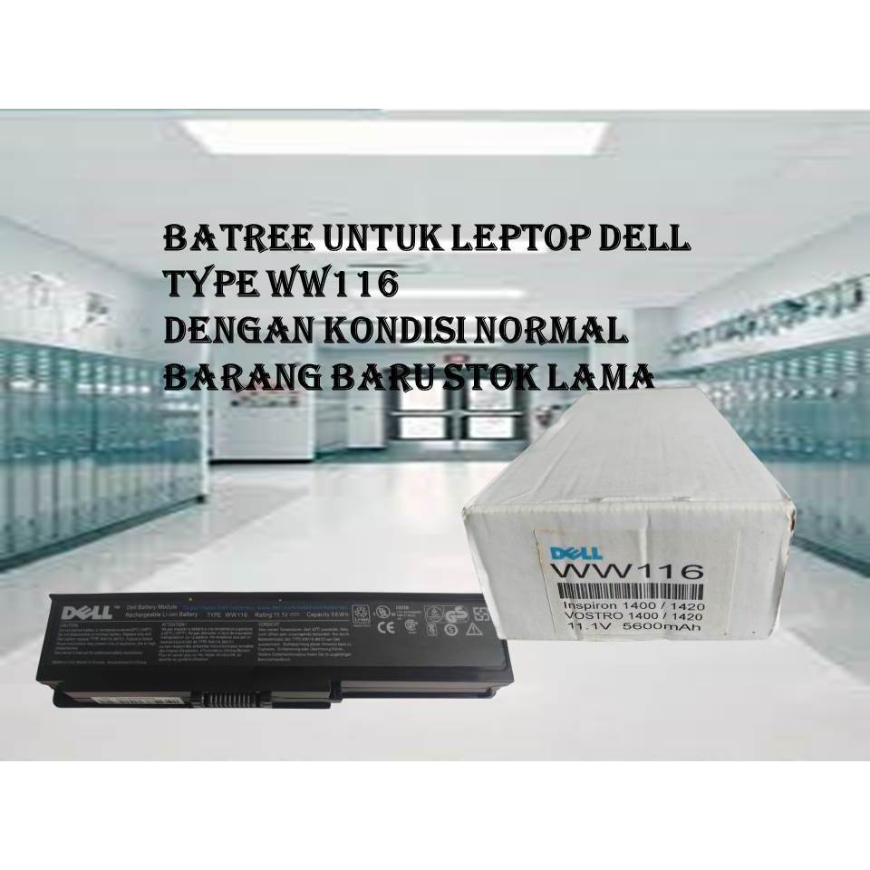 BATREE LEPTOP DELL TYPE WW116