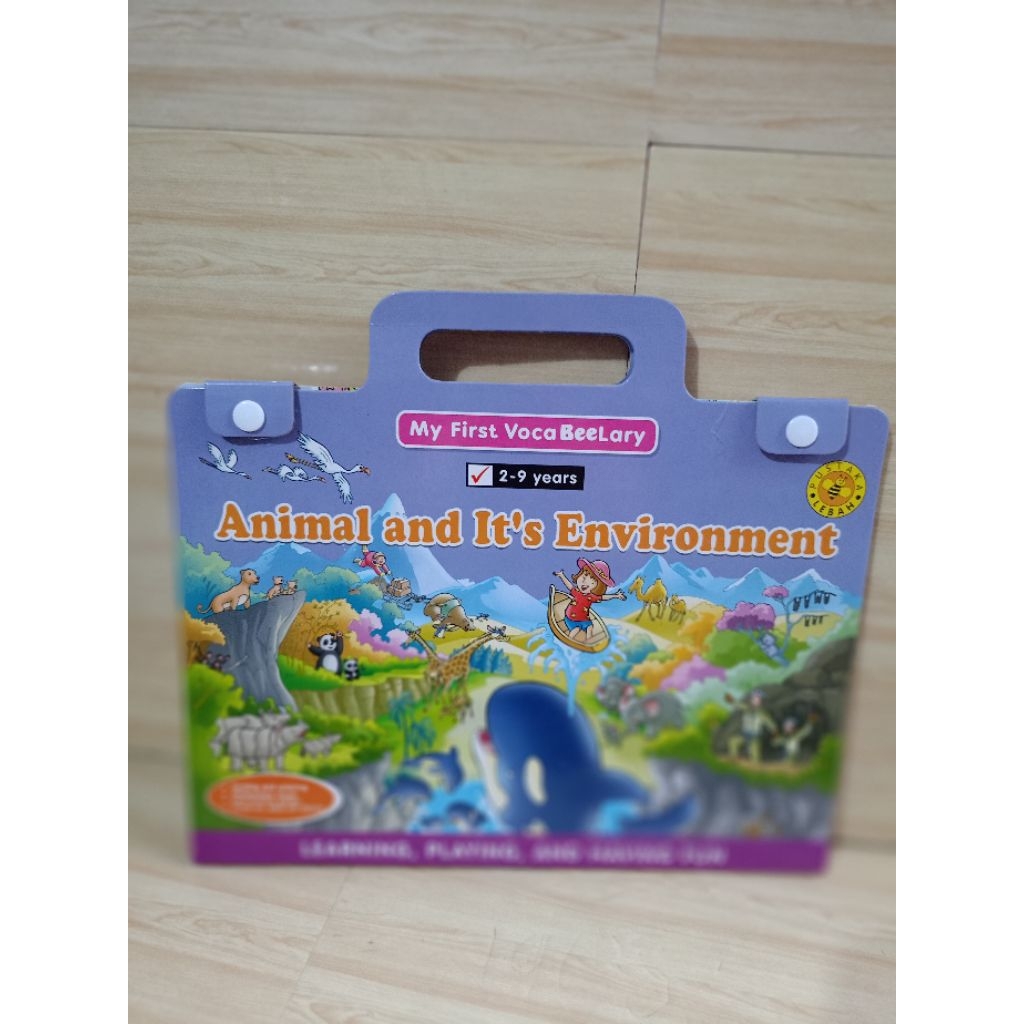 IMPORT: MY FIRST VOCABEELARY ANIMAL AND IT'S ENVIRONMENT