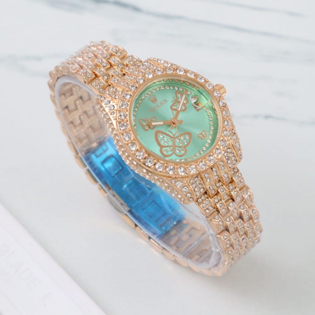 jam tangan wanita rolex diamond