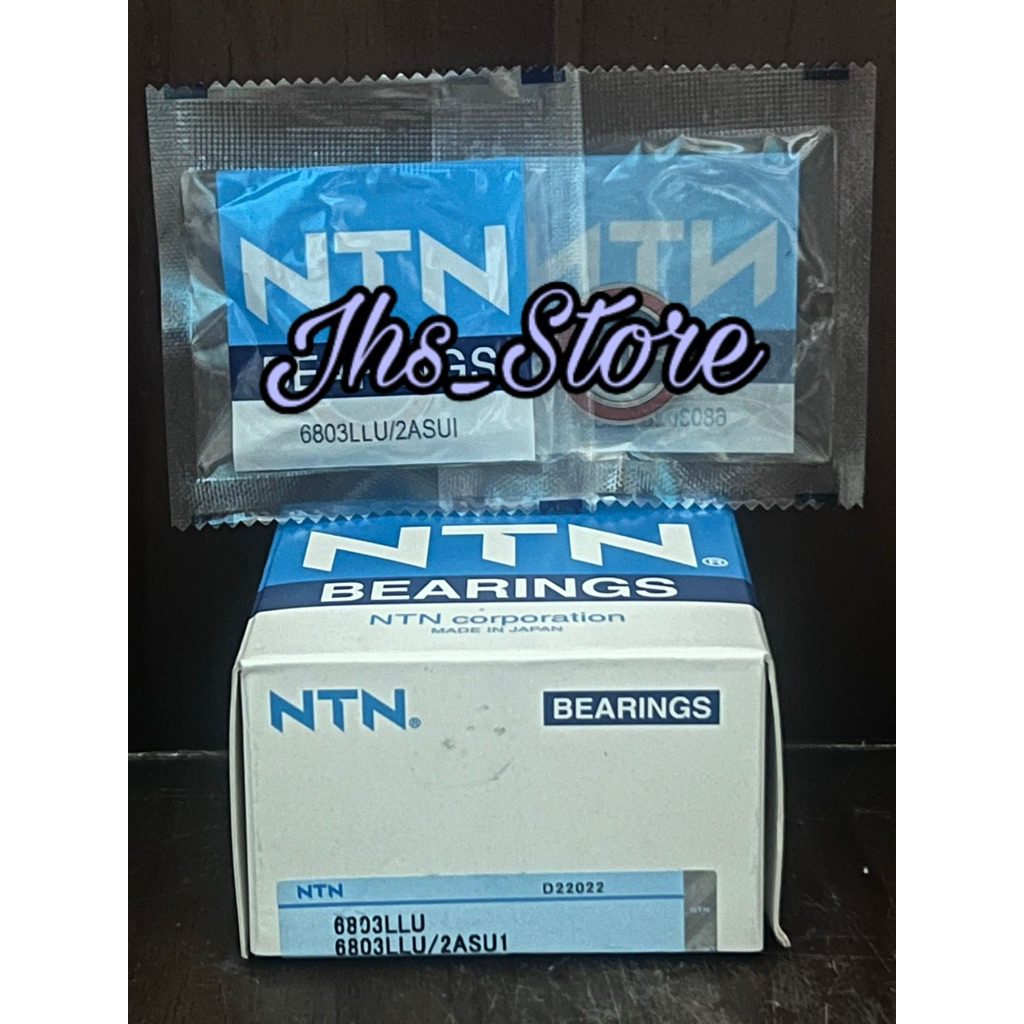 BEARING 6803LLU NTN LAHER 6803 LLU NTN 17X26X5