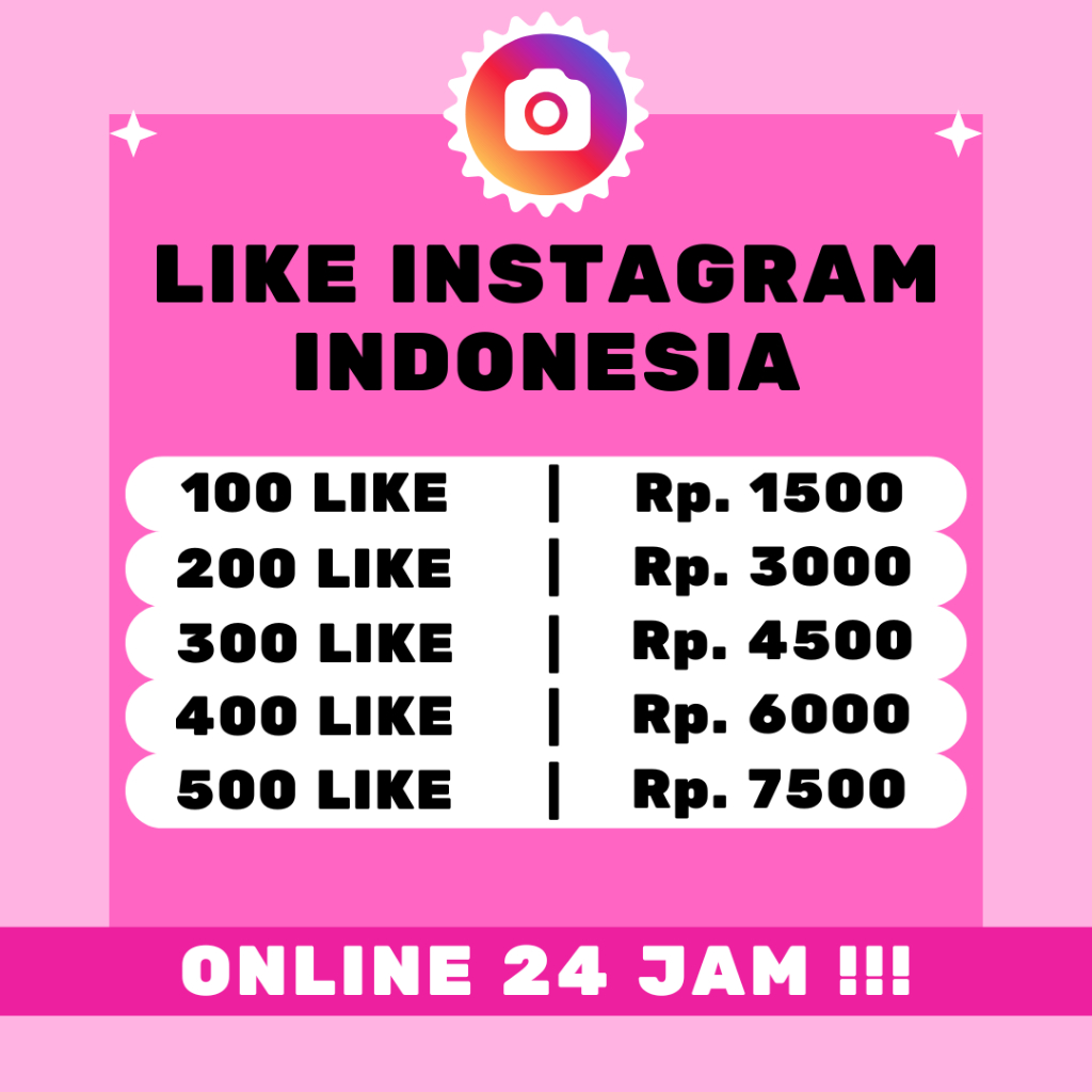 Like Instagram Indonesia Likeinstagram Proses Cepat