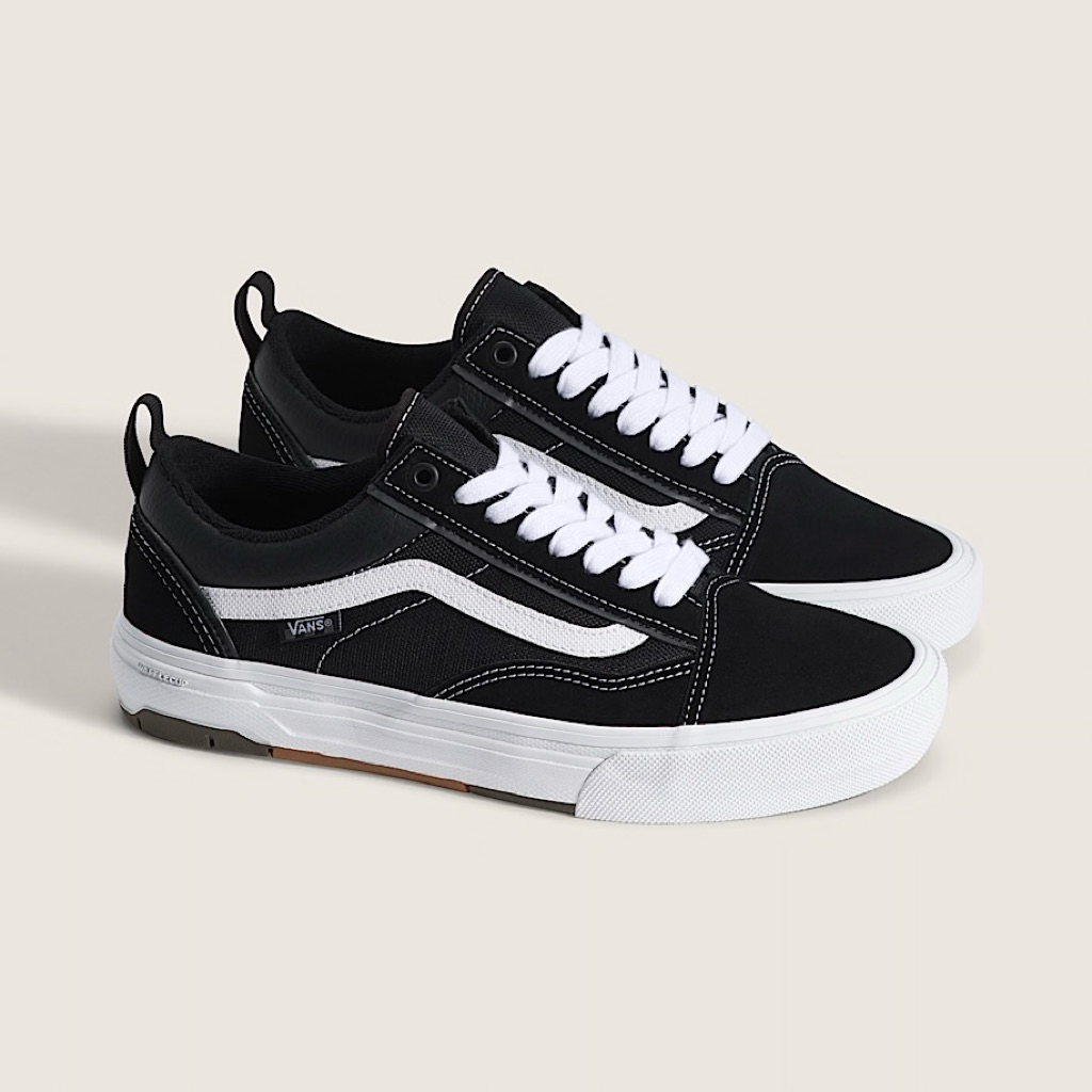 Vans skate old skool wafflecup black white (Resmi PT NAVYA)