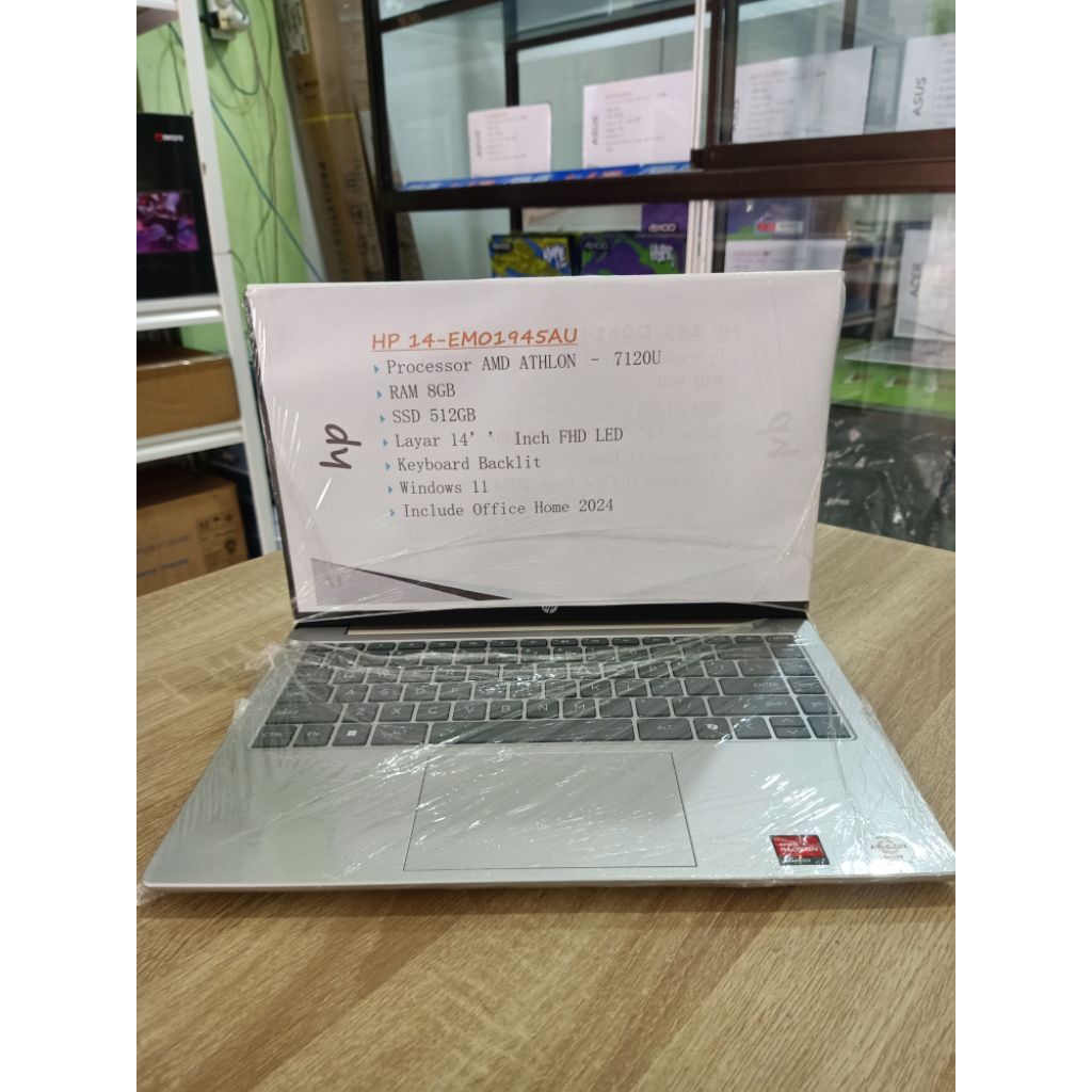 HP 14-EM0195AU AMD Athlon Silver 8/512 GB
