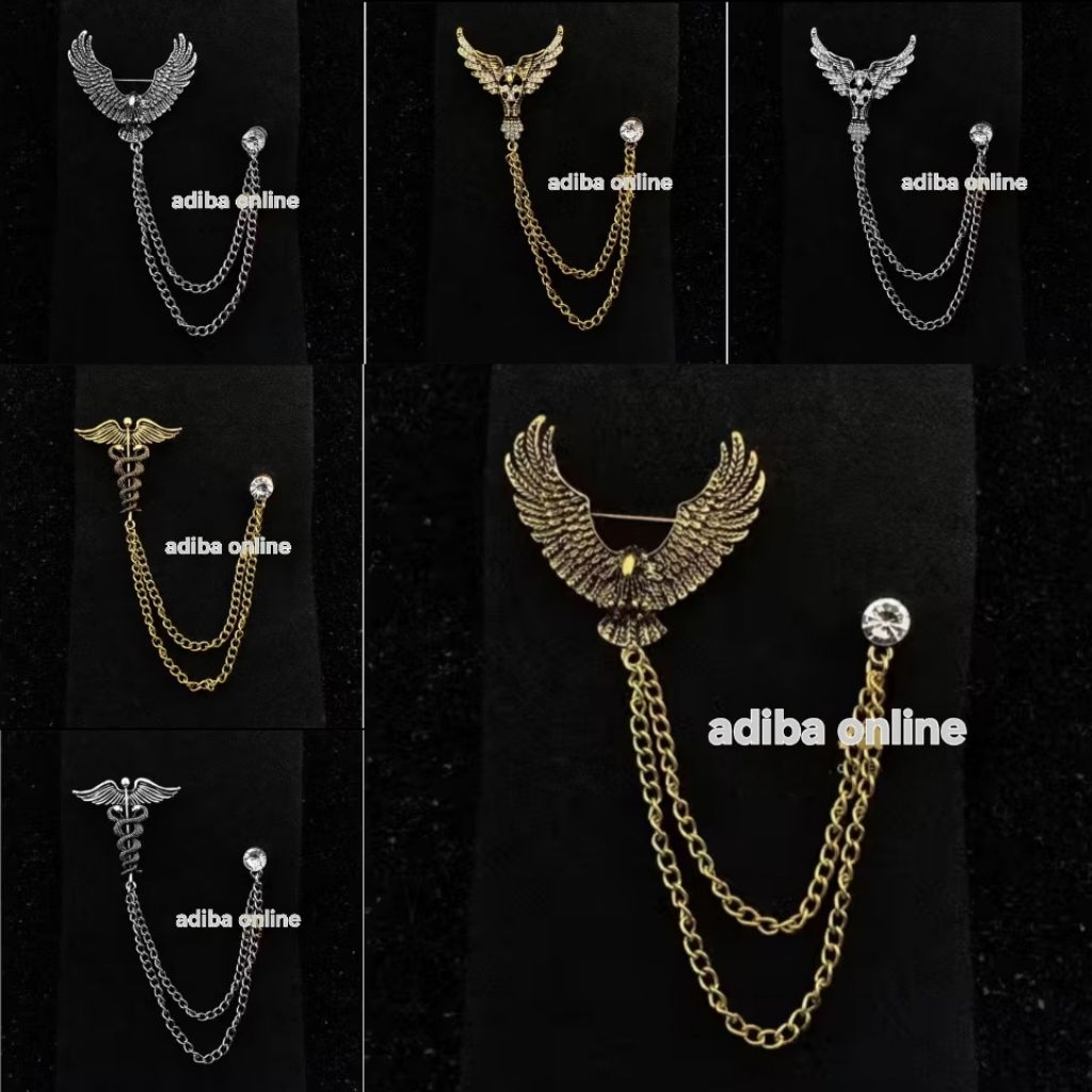 PIN RANTAI/BROS ALPAKA/BROS RANTAI/BROS DAGU/BROS PENITI MINI KRISTAL/BROS PENITI ALA INDIA/PENITI H