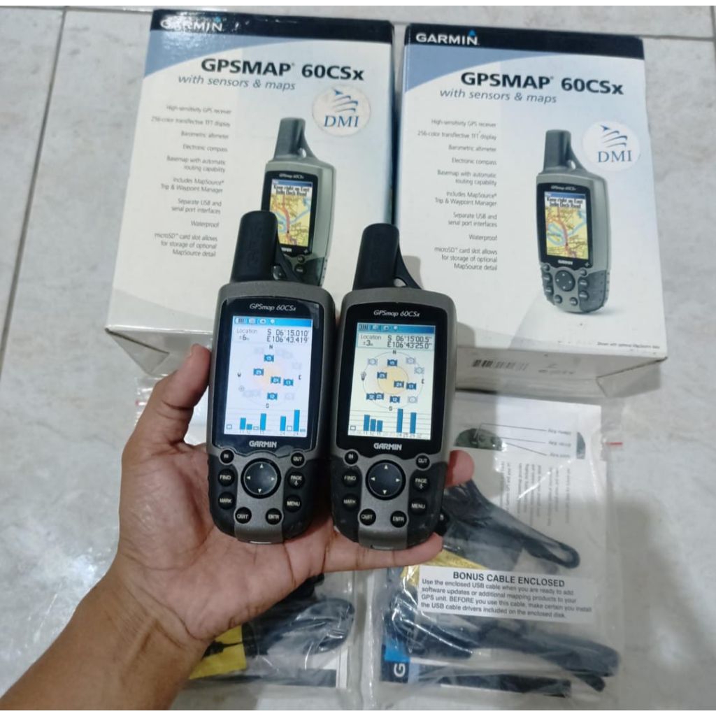 Gps Garmin 60CSX Baru Bergaransi/ Garmin 60 CSX Baru
