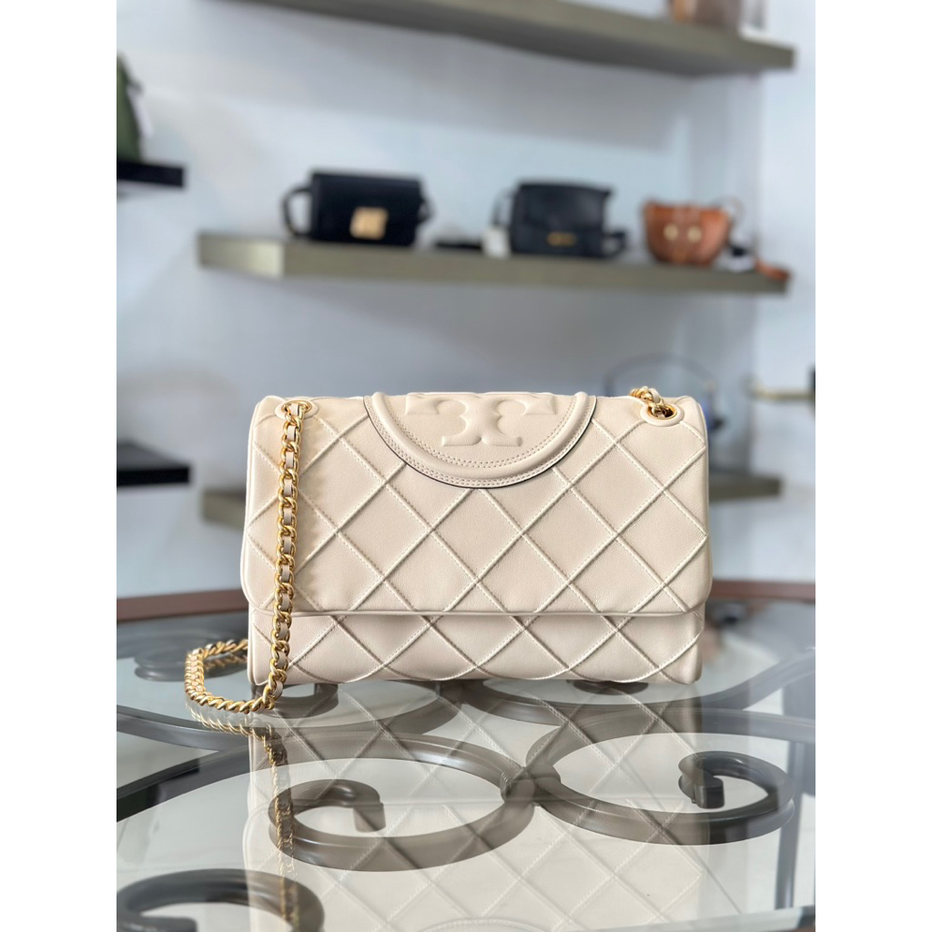 SHOULDER BAG FLEMING SOFT NEW CREAM