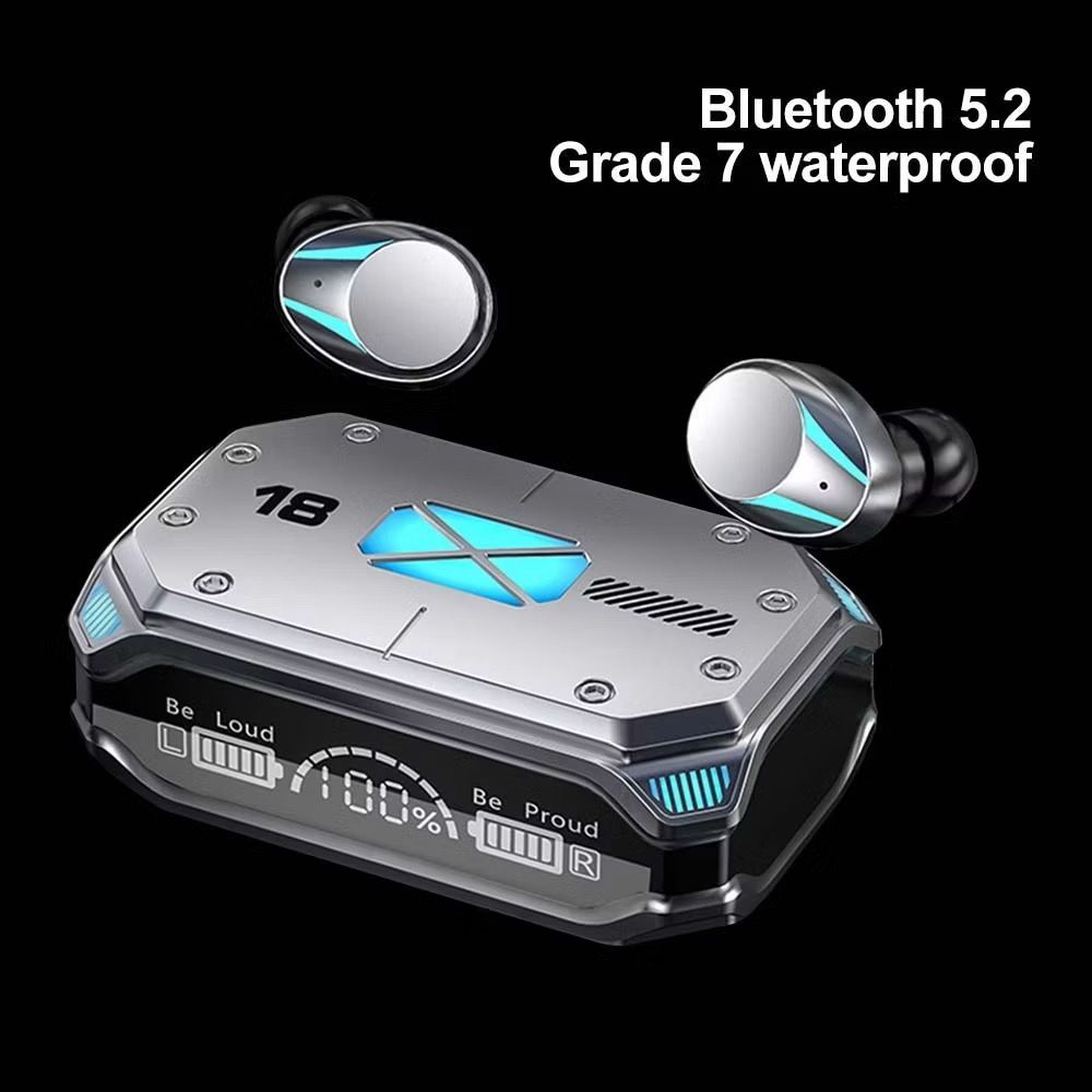 Headset TWS GARANSI 1 TAHUN NEKTECK JX10 M90 MAX M41 Gaming Original Earphone Wireless Bluetooth