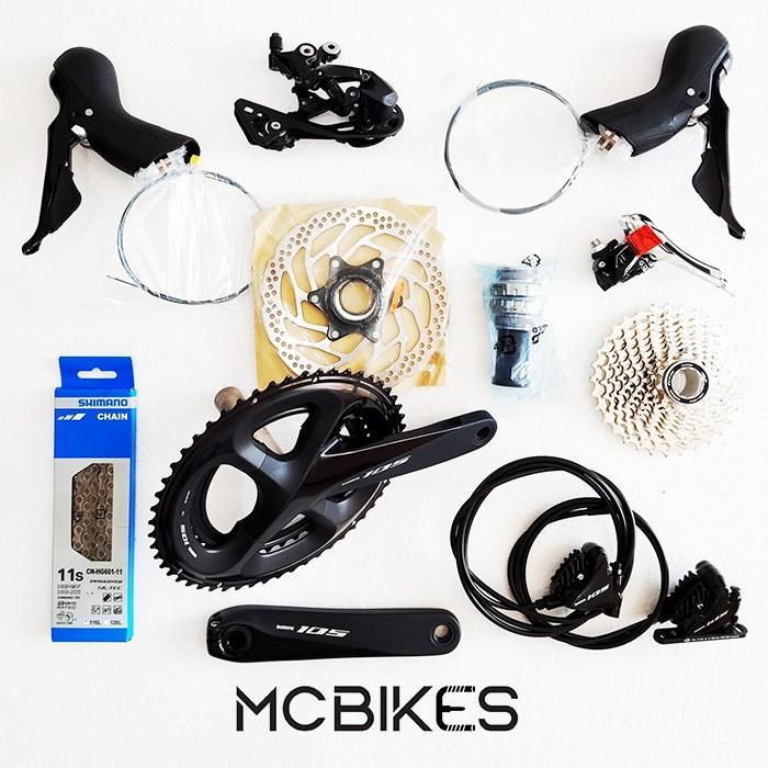 SHIMANO 105 R7020 Hydraulic Disc Brake Groupset