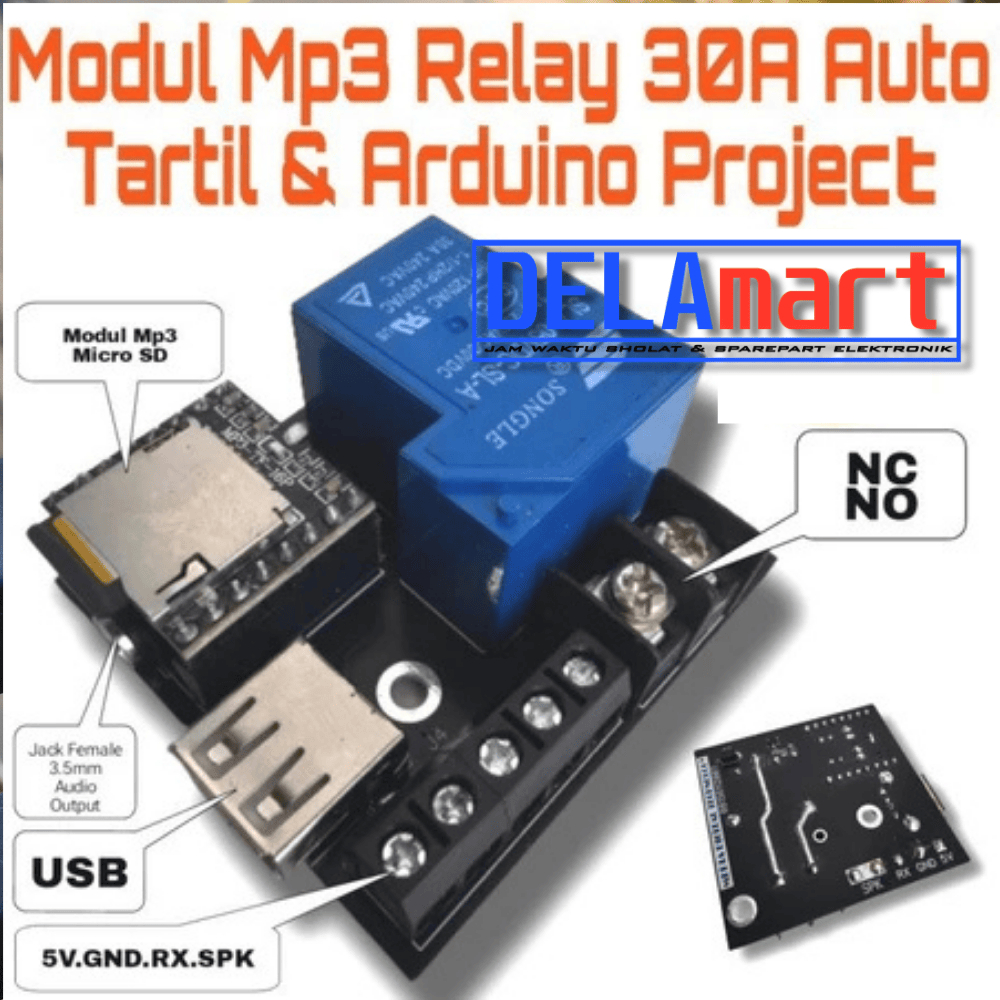 Modul Jws Controler Auto Tartil Mp3 Relay