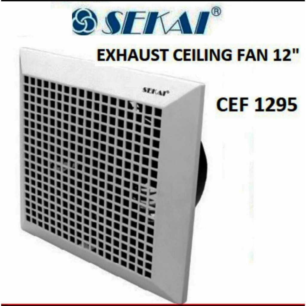 Exhaust Fan Ceiling Sekai Exhaust plafon 12 inch CEF 1295